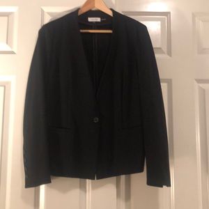 Calvin Klein black stretch suit jacket